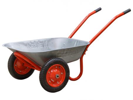 Тачка строительная двухколесная ECO (130л.,350кг.)