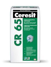 Ceresit/CR 65/Гидроизоляционная смесь 25кг жесткая однокомпонентная