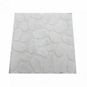 Плитка тротуарная 30*30*3 серая  "галька" 1м 2