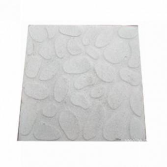 Плитка тротуарная 30*30*3 серая  "галька" 1м 2