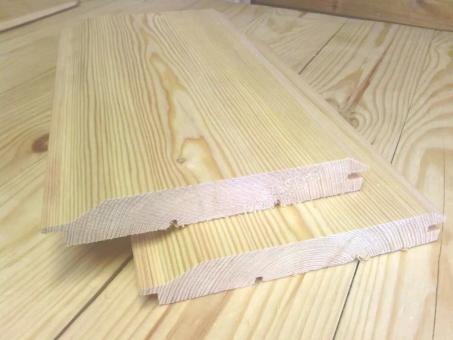 Имитация бруса хвоя сорт А 17*142(135)*6000 - м2