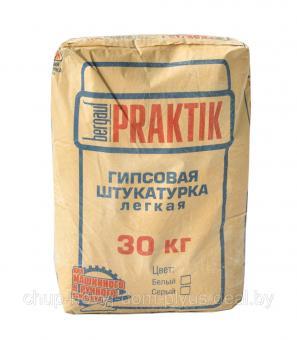 Штукатурка гипсовая bergauf "Praktik" 30 кг