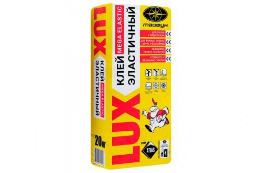 Клей LUX "тайфун" эластичный д.плитки 25кг